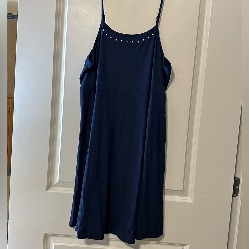 Navy blue dress